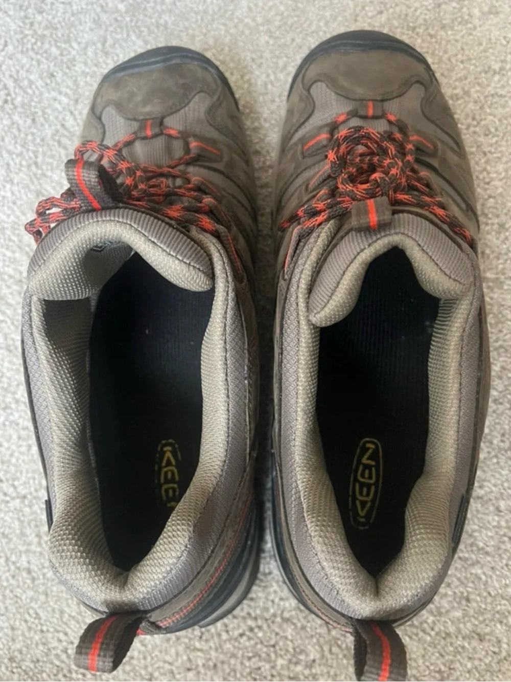 Keen Gypsum Leather Men’s Hiking Size 13 - Utility Toe EUC